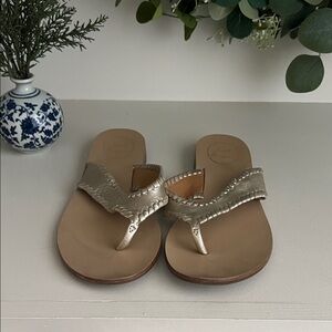 Jack Rogers Elegant Gold Women's Sandals